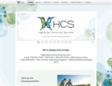 Tablet Screenshot of highlandscsb.org